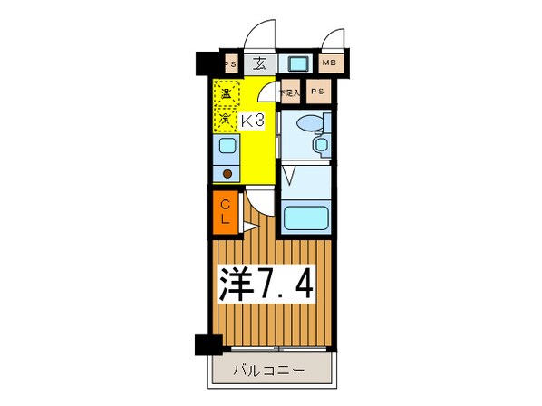 アクシーズタワー浦和岸町Ⅱの物件間取画像